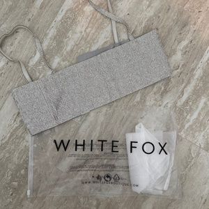 White Fox Breathtaking Crop Silver